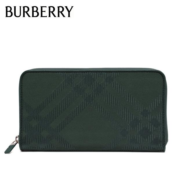 24SS新作 バーバリー BURBERRY  ZIP WALLET LG ラージ チェックジャカード...