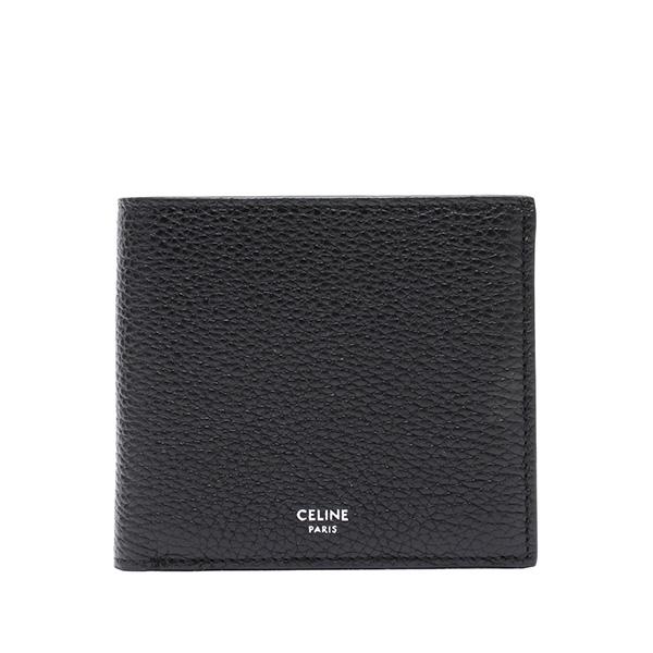 26SSモデル セリーヌ CELINE 二つ折り財布 バイフォールドウォレット【ブラック】 10C8...