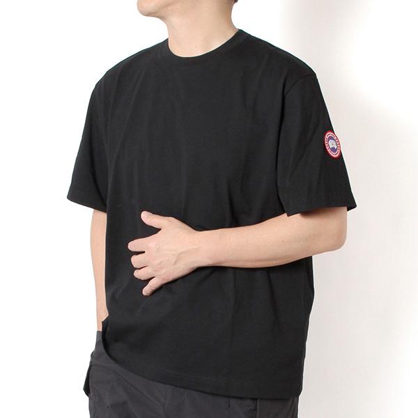 26SSモデル カナダグース CANADA GOOSE NOVO ノヴォ クラシックディスク Tシャ...