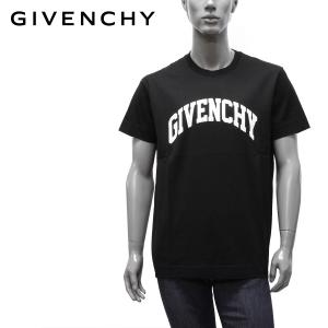 ジバンシィ GIVENCHY  ロゴプリント クラシックフィット Tシャツ【BLACK】 BM716R3YAA  001/【2023SS】m-tops｜drawers