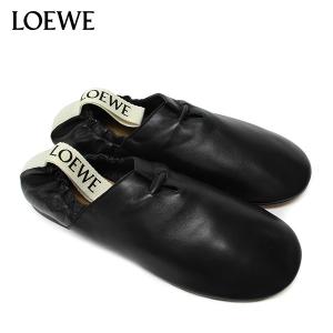 ロエベ LOEWE  FLAMENCO BALLERINA フラメンコ バレリーナ シューズ【1100 BLACK】 L815466X30  1100 BLACK/【2022-23AW】l-shoes｜drawers ドロワーズ