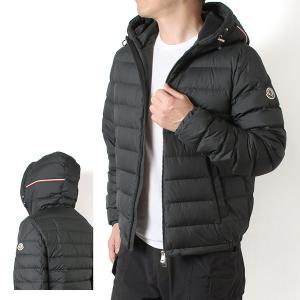 26SSモデル モンクレール MONCLER VERMEILLE フードトリコロール ライトダウンジャケット【ブラック】 1A00006 597X2 999/【2026SS】m-outer
