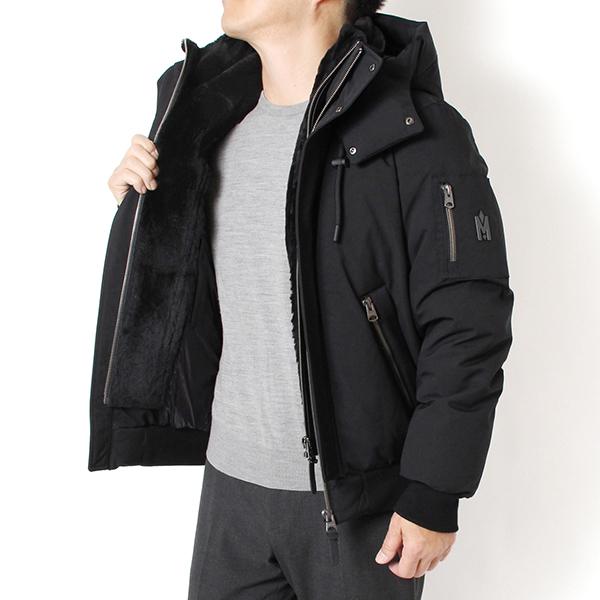 25AWモデル マッカージュ MACKAGE メンズ IKER ムートンレイヤード ダウンジャケット...