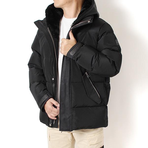 25AWモデル マッカージュ MACKAGE メンズ RILEY ムートンレイヤード ダウンジャケッ...