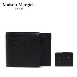メゾン マルジェラ Maison Margiela  アウターコインケース付き 二つ折り財布【ブラック】 S55UI0312 P2686 H1669/【2021-22AW】l-wallet｜drawers