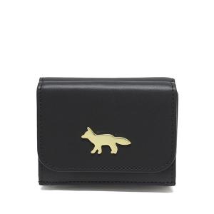 MAISON KITSUNE（メゾン キツネ） ラウンドファスナー二つ折り財布