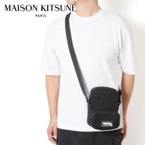 極美品 現行 メゾンキツネ フラッシュフォックス グリーン バッグバッグ Amazon | メゾンキツネ Maison Kitsune ショルダーバッグ NM05172