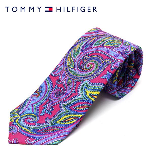 【2020SS】トミー・ヒルフィガー ネクタイ necktie【ペイズリーパープル】 8759160...