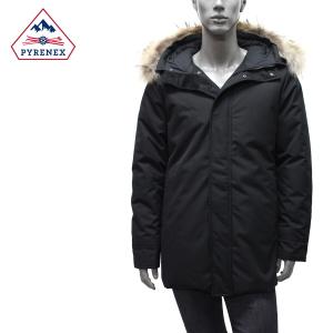 ピレネックス PYRENEX  ANNECY FUR メンズ ダウンジャケット【BLACK】 HMQ008  BLACK/【2021-22AW】m-outer