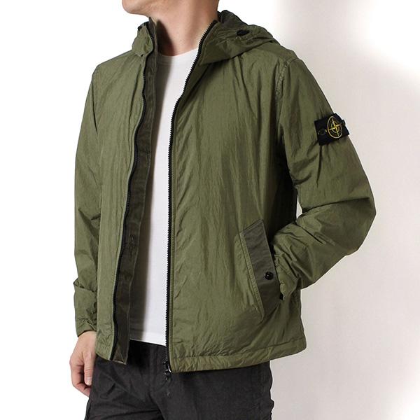 26SSモデル ストーンアイランド STONE ISLAND バッジワッペン付き 防風+はっ水 ナイ...