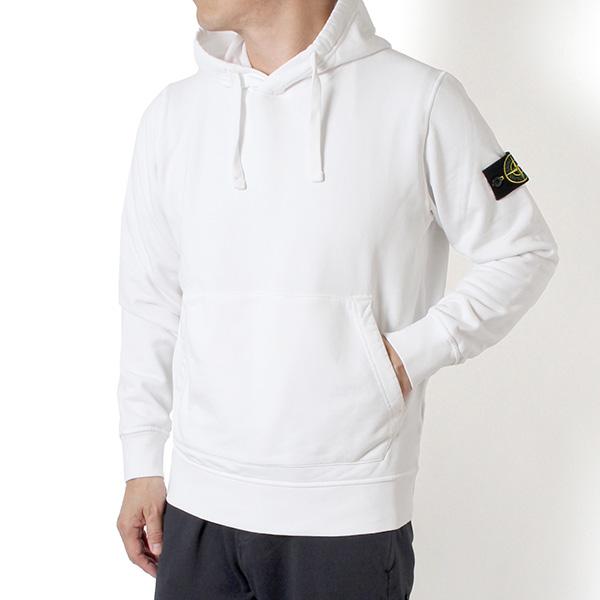 26SSモデル ストーンアイランド STONE ISLAND バッジワッペン付き スウェットプルオー...