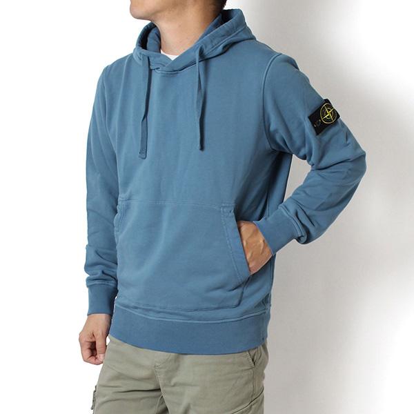 25AWモデル ストーンアイランド STONE ISLAND バッジワッペン付き スウェットプルオー...
