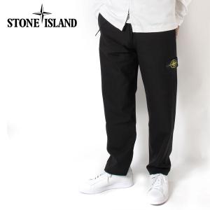 24SSモデル ストーンアイランド STONE ISLAND  バッジワッペン付き ナイロンストレッチパンツ【V0029  BLACK】 62353  V0029/【2024SS】m-bottoms｜drawers