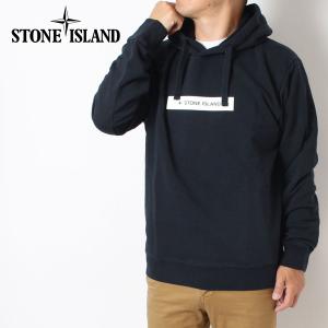 ストーンアイランド STONE ISLAND  マイクロロゴ プルオーバーパーカー【V0020 NAVY】 65585  V0020 NAVY/【2023SS】m-tops｜drawers