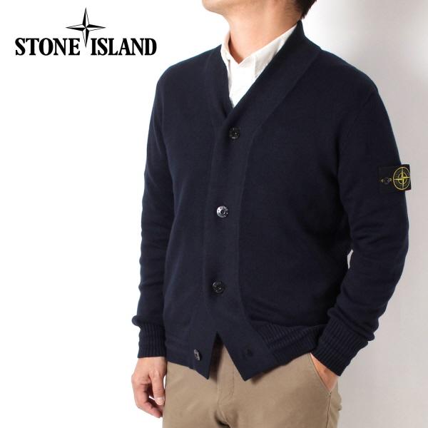 24AWモデル ストーンアイランド STONE ISLAND バッジワッペン付き カーディガン【V0...