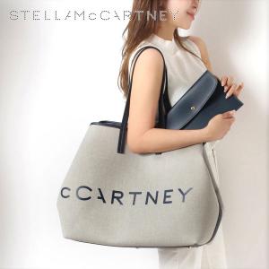 ステラ・マッカートニー Stella McCartney  レディース ロゴプリント キャンバストートバッグ【4101 DENIM】 7B0063WP0221  4101/【2024SS】l-bag｜drawers