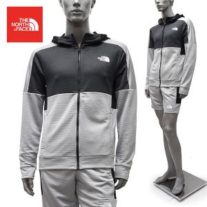 ザノースフェイス THE NORTH FACE  MOUNTAIN ATHLETICS パーカー ショートパンツ 上下セット_セットアップ【グレー×グレー】 NF0A823P+NF0A823O 526+GVV｜drawers ドロワーズ