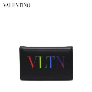 ヴァレンティノ・ガラヴァーニ Valentino Garavani  VLTN レザーカードケース【ブラック×マルチ】 VY2P0576EER  N78/【2021SS】goods｜drawers