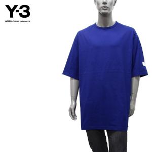 ワイスリー Y-3(adidas×Yohji Yamamoto)  BOXY TEE ボックスロゴ オーバーサイズTシャツ【MYSTERINK】 IB4802  MYSTERINK/【2023SS】m-tops｜drawers