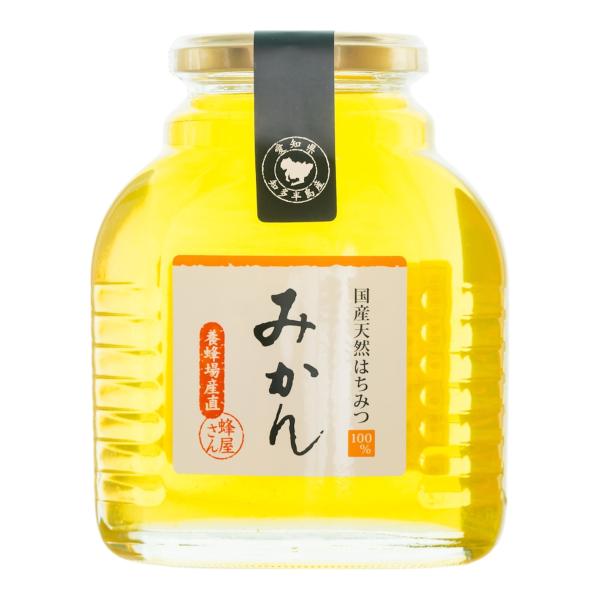 国産みかん蜂蜜550g 非加熱・無添加｜竹内養蜂（愛知県）