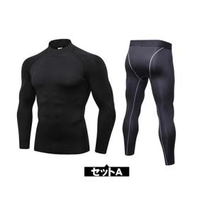 スポーツ インナー コンプレッションウェア メ...の詳細画像1