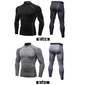 スポーツ インナー コンプレッションウェア メ...の詳細画像2