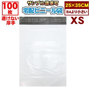 宅配袋 ビニール 小 ミニ b4 XS  宅配用ビニール袋