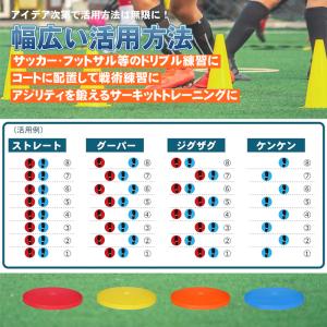 フラット マーカー ディスク コーン パッド ...の詳細画像4