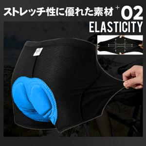 インナー サイクルパンツ メンズ パッド入り ...の詳細画像3