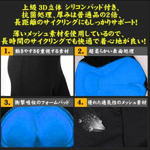 インナー サイクルパンツ メンズ パッド入り ...の詳細画像4
