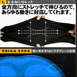 インナー サイクルパンツ メンズ パッド入り ...の詳細画像5
