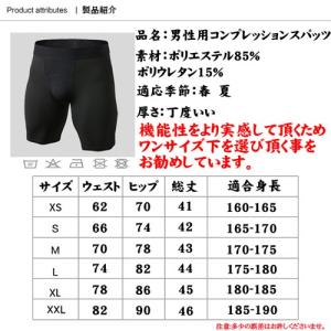 タイツ メンズ スポーツ コンプレッション イ...の詳細画像5