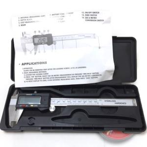 【箱割れあり品】デジタルノギス 150mm 0.01mm〜 inch/mm切替付 ZERO設定  大画面　デジタル表示メンテナンス 計測