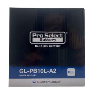 バイク バッテリー ビラーゴ 250 グラストラッカー ビッグボーイ GL-PB10L-A2 ナノ・ジェルバッテリー(YB10L-A2 互換)(ジェルタイプ 液入充電済【取り寄せ】