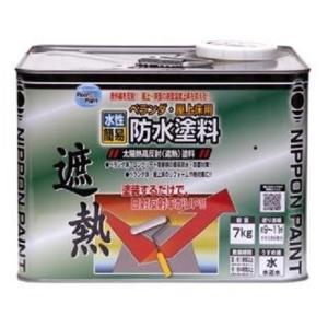 ニッペホームプロダクツ　水性ベランダ・屋上床用防水遮熱塗料　7kg　クールライトグレー　お取り寄せ（コ）｜dream-open