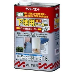 サンデーペイント　油性　下地用強化シーラー　1.6Ｌ　とうめい