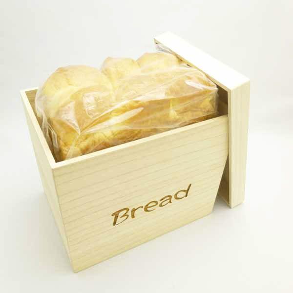 桐製ブレッドケース 1.5斤用パンケース お菓子や食パンの保管に最適な保存箱 桐箱屋さん