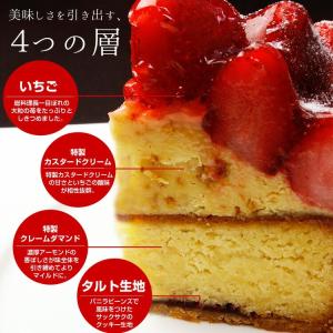 女神のストロベリータルト 4.5号サイズ 苺 ...の詳細画像3