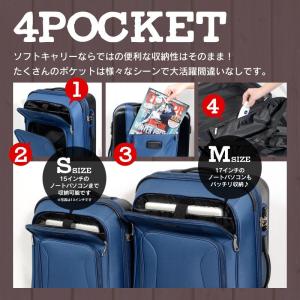 GRIFFINLAND キャリーケース スーツ...の詳細画像3