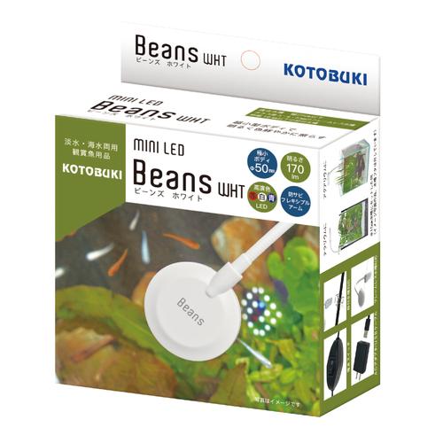コトブキ ミニLED ビーンズ ホワイト 【LED・Beans・クリップ式】