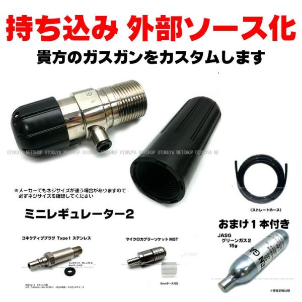 持ち込み 外部ソース化 フルセット３ （ミニ可変レギュレーター）