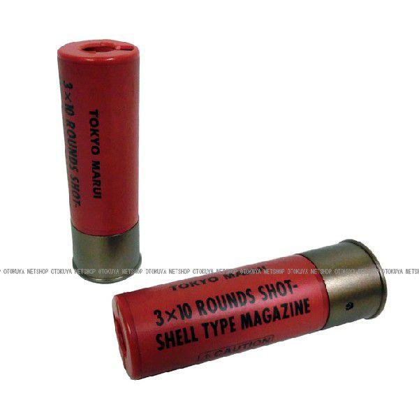 エアガン ショットガン用 ショットシェル型 30発 マガジン レッド赤 ２本セット (4952839...