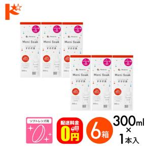 エピカ スマートクリーン 300ml 6箱 送料無料 ソフトコンタクトレンズ