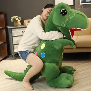 ぬいぐるみきょうりゅう 特大抱きまくら 恐竜 大きなぬいぐるみ特大動物クリスマスプレゼント誕生日プレゼント子供女の子 置物 店飾り 多機能 横向き寝  大きい