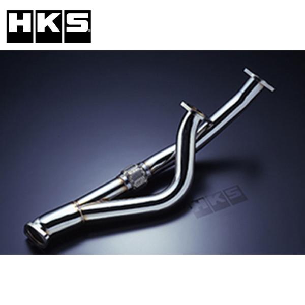 スカイラインGT-R フロントパイプ BNR32 89/08-94/12 ステンレス HKS 330...
