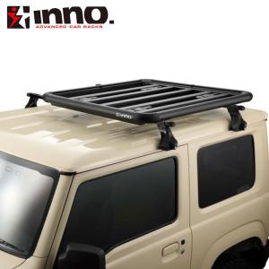 INNO ルーフラック ルーフデッキ120 ブラック INNO(イノー) INA515