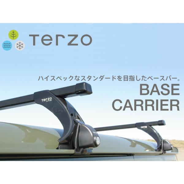 エクストレイル ルーフキャリア T31 H19.8-H25.11 スクエアバー TERZO(テルッツ...