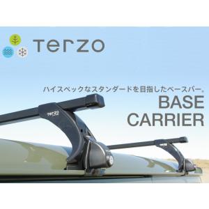 デミオ ルーフキャリア DE3AS/DE3FS/DE5FS/DEJFS H19.7-H26.8 スクエアバー TERZO(テルッツォ) EF14BL+EB2+EH371