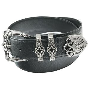 GUCCI グッチ GGスプリーム ダブルGロゴ ベルト レザー #80 ブラック  