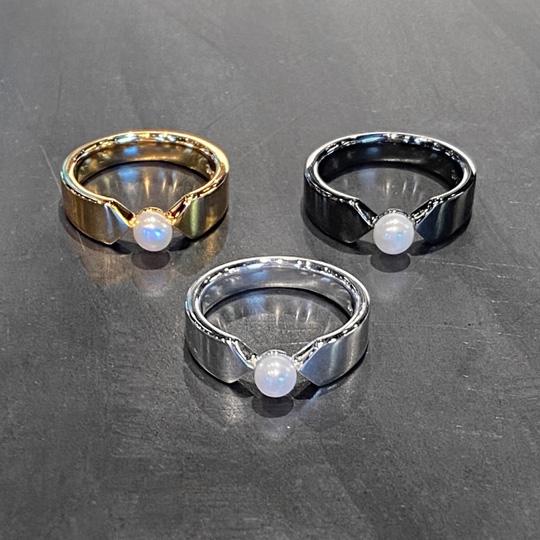 メーカー取り寄せ品 Blanche ブランシュ Ange (アンジュ) 小指用シルバーピンキーRin...